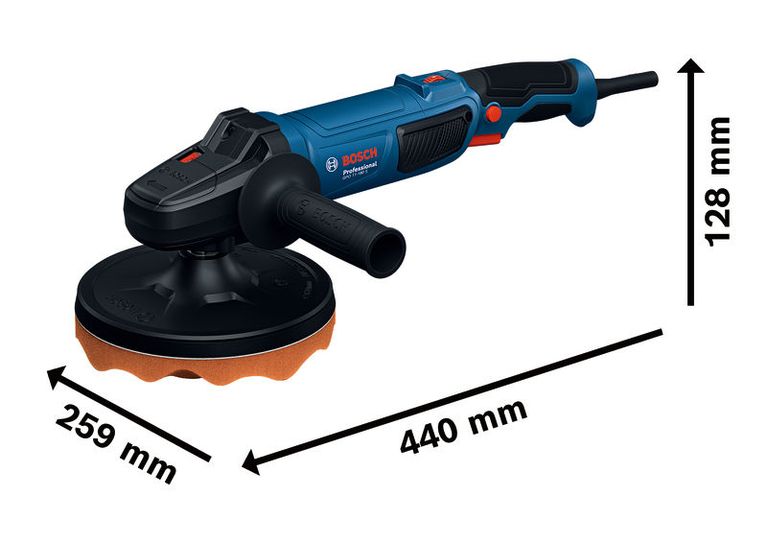GPO 11-180 S Bosch GPO 11-180 S polisher with ergonomic handle.