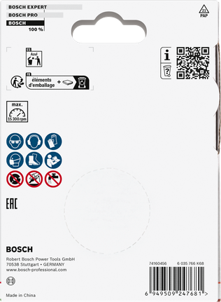 Bosch multi material segmented 100 x 16 x 5 mm.