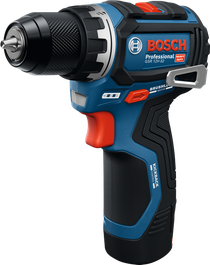Bosch GSR 12V-32 cordless drill driver with brushless motor.