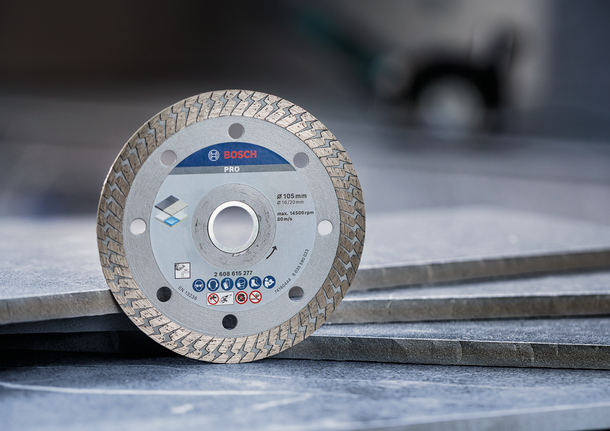 Bosch PRO Hard Ceramic Diamond Cutting Disc 105 mm.