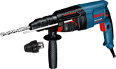 Bosch GBH 2-26 DFR rotary hammer with quick-change chuck.