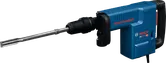 Bosch GSH11EV demolition hammer with SDS max chisel.