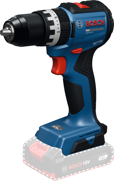 Bosch GSB18V-52 cordless impact drill/driver.