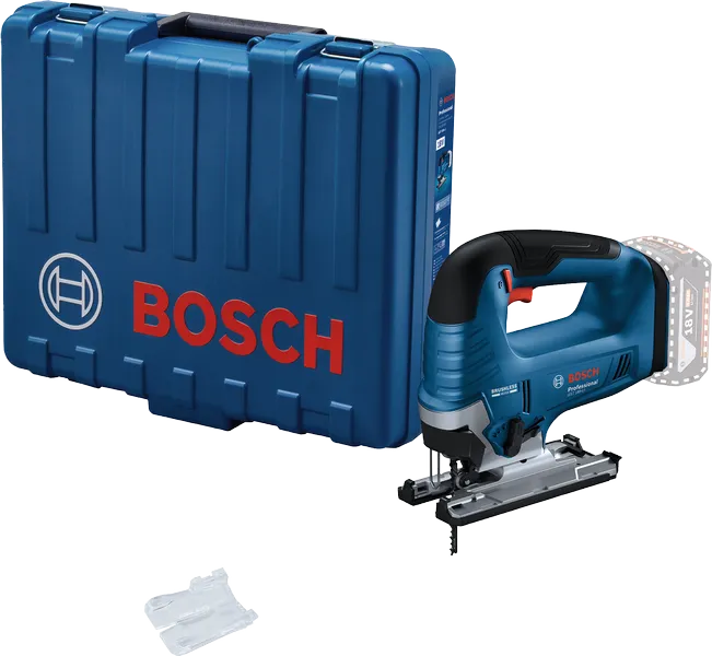 Bosch GST 185-LI cordless jigsaw with carrying case.