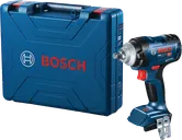 Bosch GDS 18V-400 cordless impact wrench with case.