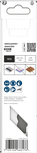 Bosch S713AW HCS blade for soft material, serrated edge.