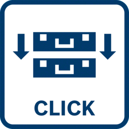 Easy and safe transport Connect and separate multiple BOXXes due to the patented click connection