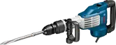 Bosch GSH 11 VC demolition hammer with chisel attachment.