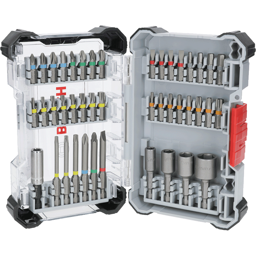 Extra Hard Screwdriver Bit Set, 43 pcs