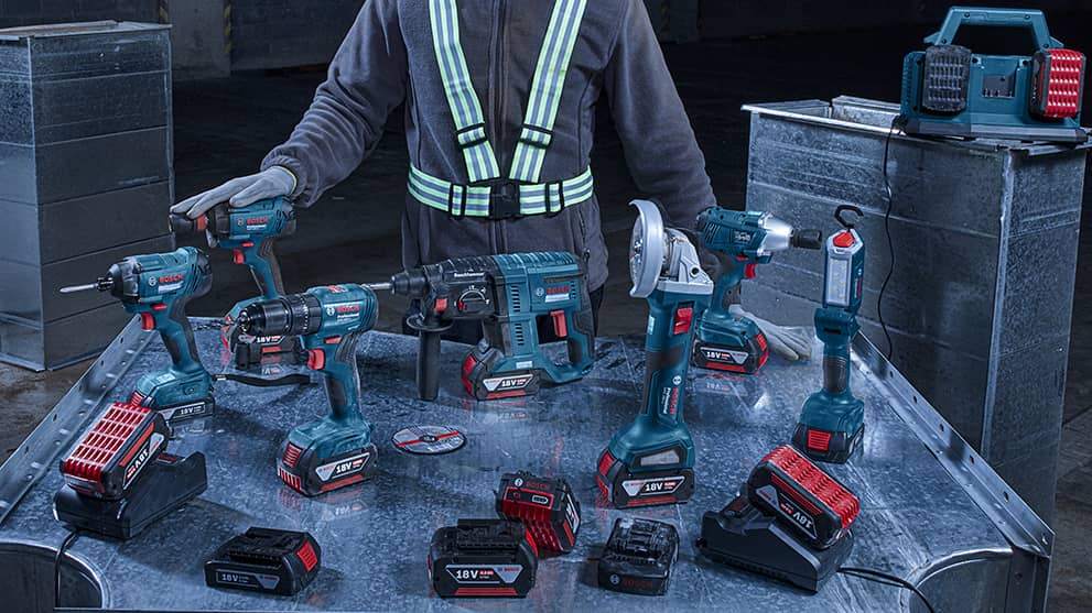 Bosch Professional 18V Battery System - Do More With Just One