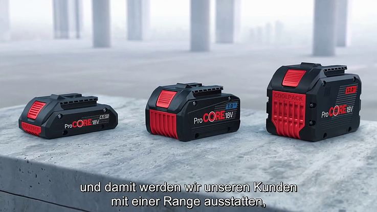 Bosch ProCORE18V Batterie Series | Our 